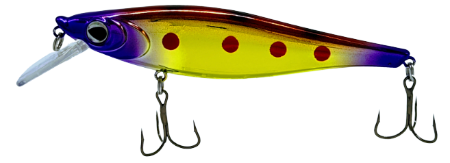 Side by side comparison of the following crankbaits: Bandit Walleye Shallow  Walleye Nation Creations SB Reaper Bandit Walleye Deep Walleye Nation, By Fishing Addiction Gear